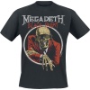 Megadeth Black Friday Europe '87 Tričko černá - RockTime.cz