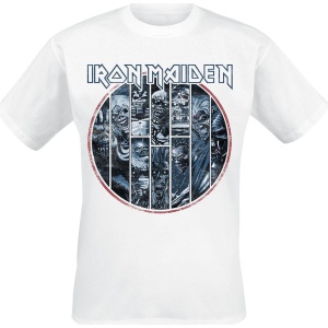 Iron Maiden Ten Circles Eddie Tričko bílá - RockTime.cz