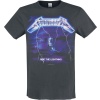 Metallica Amplified Collection - Ride The Lightning Tričko charcoal - RockTime.cz