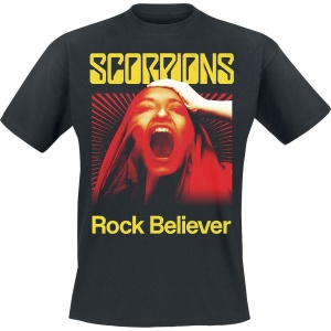 Scorpions Rock Believer Tričko černá - RockTime.cz