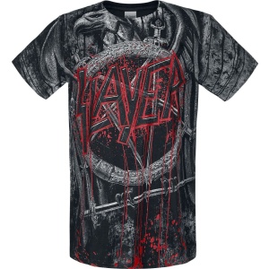 Slayer Black Eagle Allover Tričko celoplošný - RockTime.cz