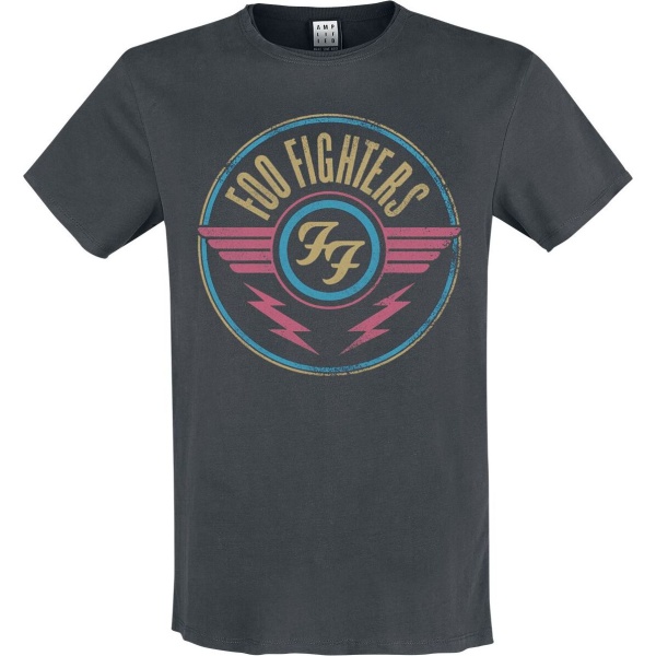Foo Fighters Amplified Collection - Air Tričko charcoal - RockTime.cz