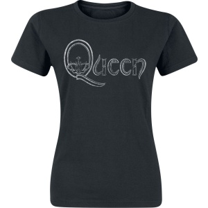 Queen Logo Dámské tričko černá - RockTime.cz