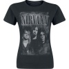 Nirvana Faded Faces Dámské tričko černá - RockTime.cz