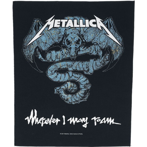 Metallica Wherever I May Roam nášivka na záda vícebarevný - RockTime.cz
