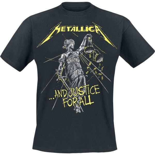 Metallica ...And Justice For All - Tracklist Tričko černá - RockTime.cz