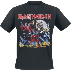 Iron Maiden Stranger Number Of The Beast Tričko černá - RockTime.cz