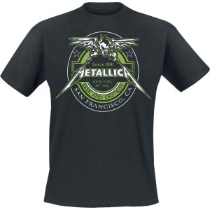 Metallica 100% Fuel - Seek And Destroy Tričko černá - RockTime.cz