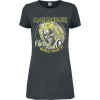 Iron Maiden Amplified Collection - Killer World Tour 81' Šaty charcoal - RockTime.cz
