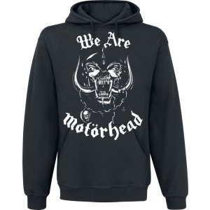 Motörhead We Are Motörhead Mikina s kapucí černá - RockTime.cz