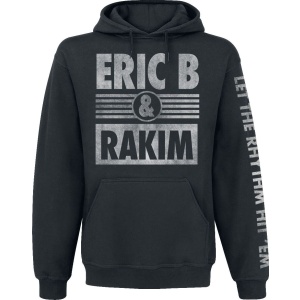 Eric B. & Rakim Logo Mikina s kapucí černá - RockTime.cz