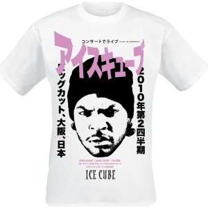 Ice Cube Kanji Tričko bílá - RockTime.cz