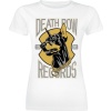 Death Row Records Dog Logo Dámské tričko bílá - RockTime.cz