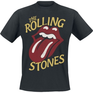The Rolling Stones Vintage Type Tongue Tričko černá - RockTime.cz