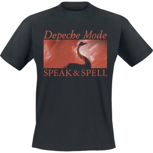 Depeche Mode Speak & Spell Tričko černá - RockTime.cz
