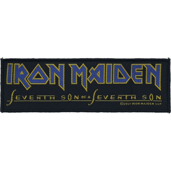 Iron Maiden Seventh Son Logo nášivka vícebarevný - RockTime.cz
