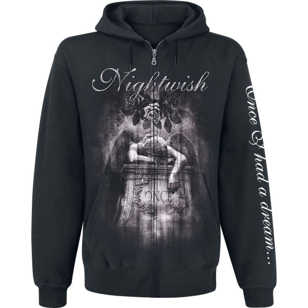 Nightwish Once - 10th Anniversary Mikina s kapucí na zip černá - RockTime.cz