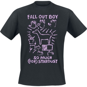 Fall Out Boy Pink Dog So Much Stardust Tričko černá - RockTime.cz