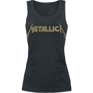 Metallica Hetfield Iron Cross Guitar Dámský top černá - RockTime.cz