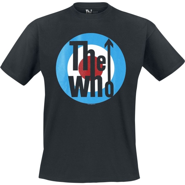 The Who Classic Logo Tričko černá - RockTime.cz