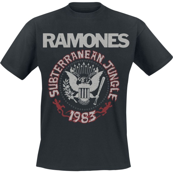 Ramones Subterranean Jungle Tričko černá - RockTime.cz