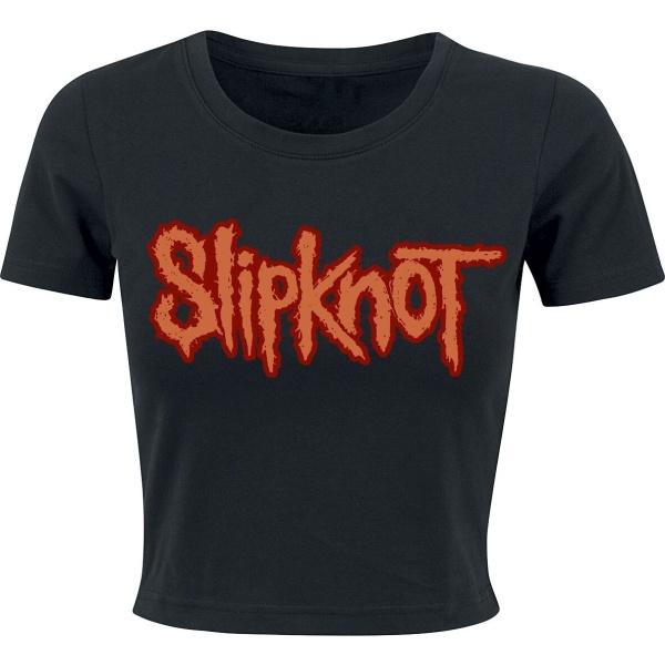 Slipknot Orange Logo Dámské tričko černá - RockTime.cz