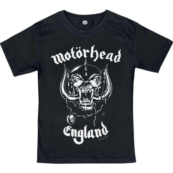 Motörhead Metal-Kids - England detské tricko černá - RockTime.cz