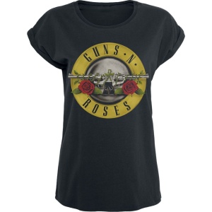 Guns N' Roses Distressed Bullet Dámské tričko černá - RockTime.cz