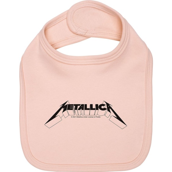 Metallica Metal-Kids - Logo bryndák světle růžová - RockTime.cz