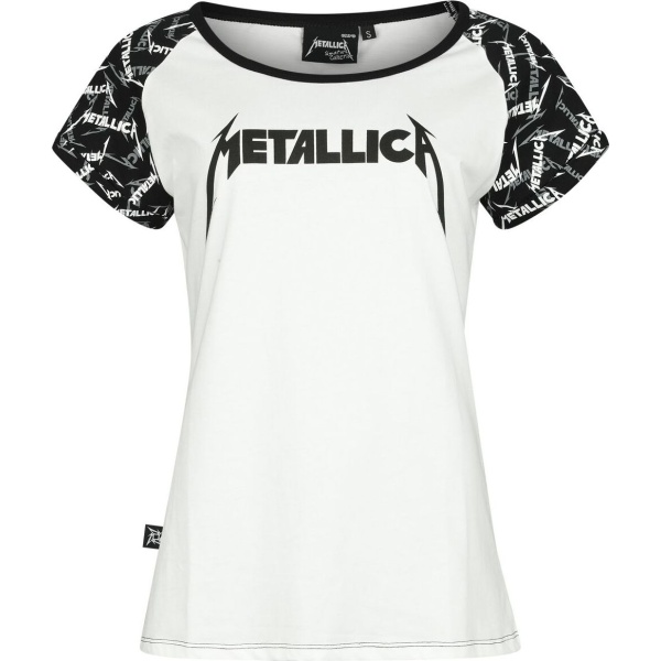 Metallica EMP Signature Collection Dámské tričko bílá/cerná - RockTime.cz
