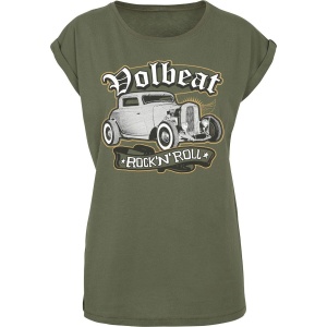 Volbeat Rock'N'Roll Dámské tričko olivová - RockTime.cz