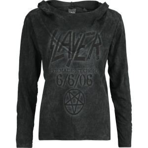 Slayer South of heaven Dámské tričko s dlouhými rukávy šedá - RockTime.cz