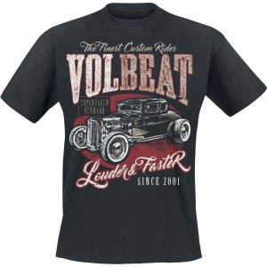 Volbeat Louder And Faster Tričko černá - RockTime.cz
