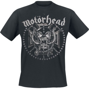Motörhead Iron Cross Swords Tričko černá - RockTime.cz