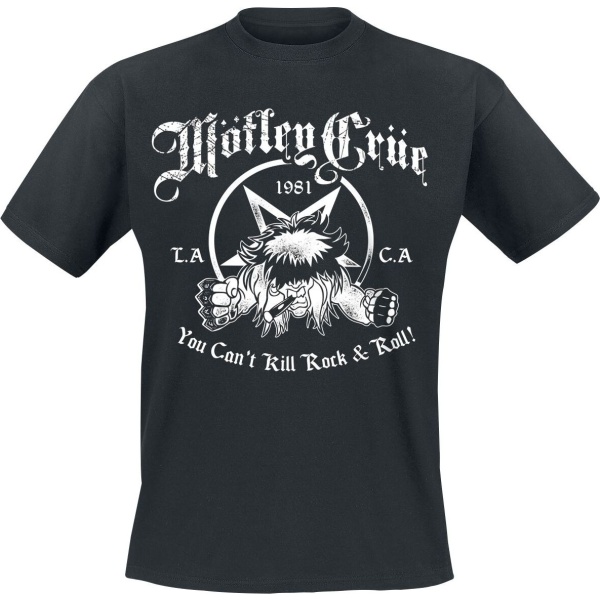 Mötley Crüe You Can't Kill Rock'n Roll Tričko černá - RockTime.cz