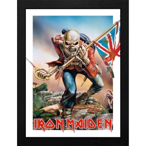 Iron Maiden Trooper Eddie Zarámovaný obraz standard - RockTime.cz