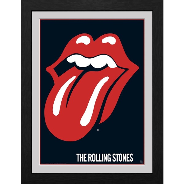 The Rolling Stones Lips Zarámovaný obraz standard - RockTime.cz