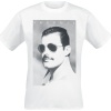Queen Freddie Mercury - Sunglasses Tričko bílá - RockTime.cz