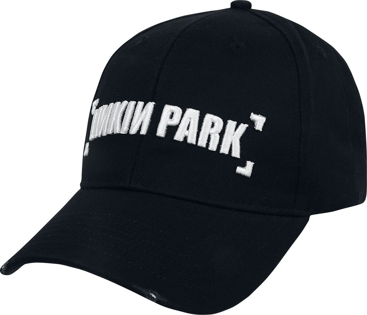 Linkin Park Logo - Baseball Cap Baseballová kšiltovka černá - RockTime.cz