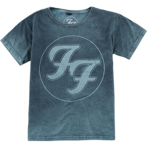 Foo Fighters Kids - Logo In Circle detské tricko modrá - RockTime.cz