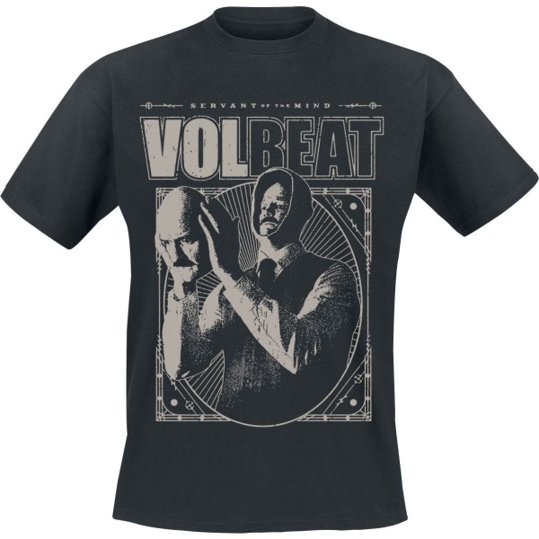 Volbeat Mask Cover Tričko černá - RockTime.cz