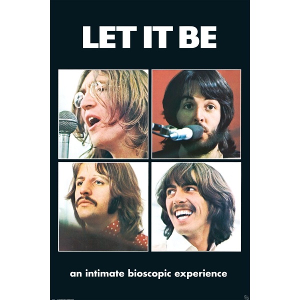 The Beatles Let it be plakát vícebarevný - RockTime.cz