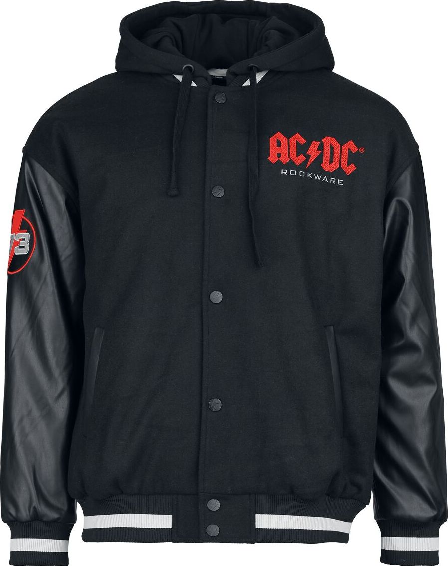 AC/DC EMP Signature Collection College bunda cerná/šedá - RockTime.cz