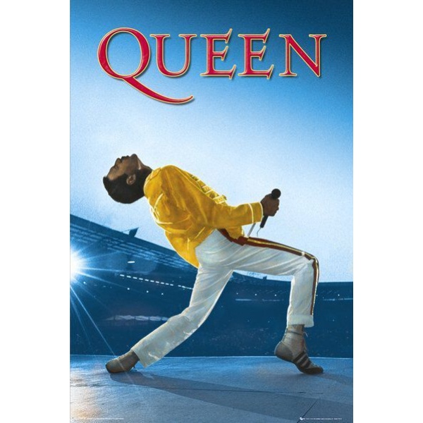 Queen Wembley plakát vícebarevný - RockTime.cz