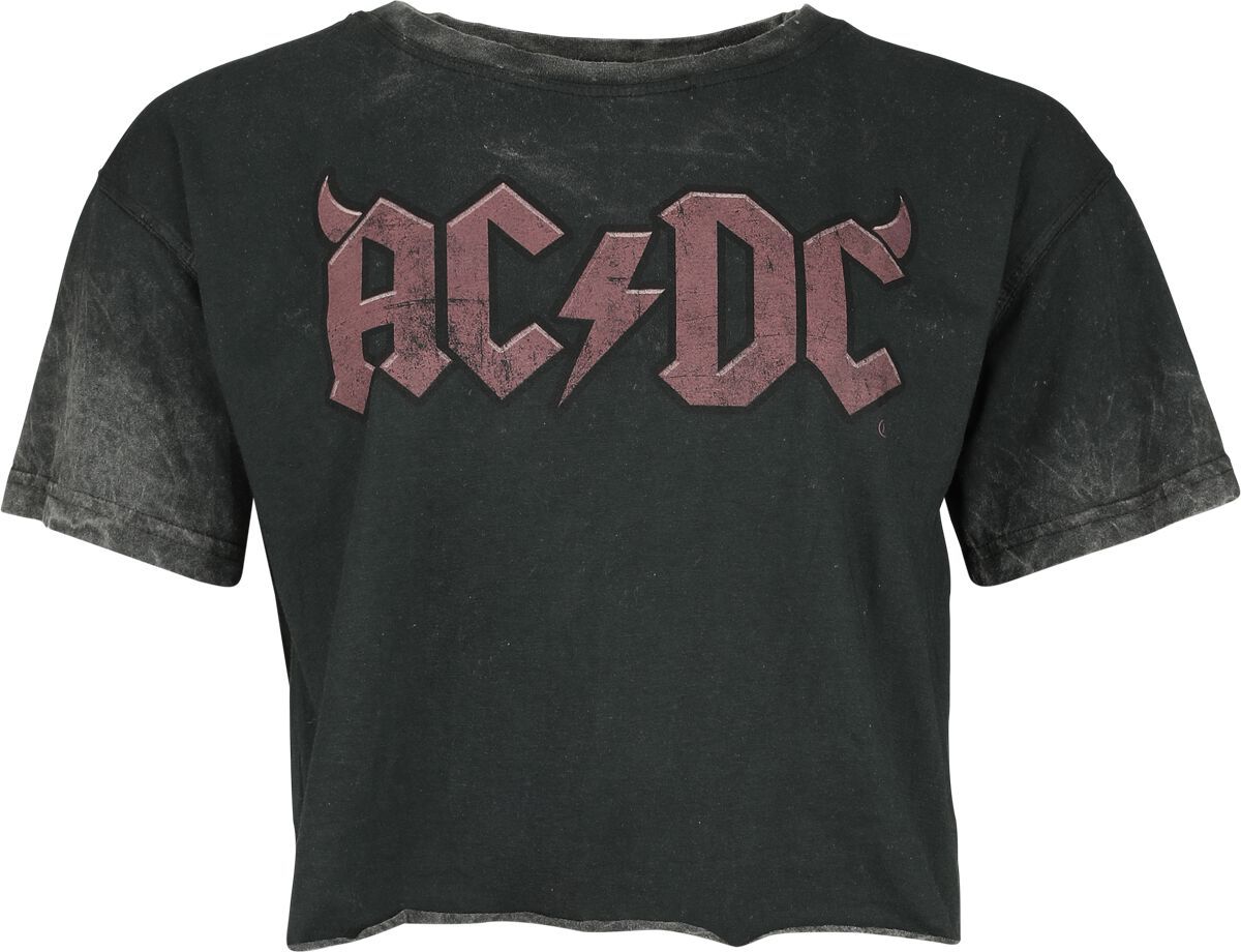 AC/DC Logo Dámské tričko černá - RockTime.cz