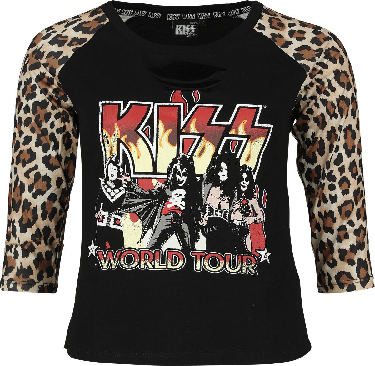 Kiss EMP Signature Collection Dámské tričko s dlouhými rukávy vícebarevný - RockTime.cz