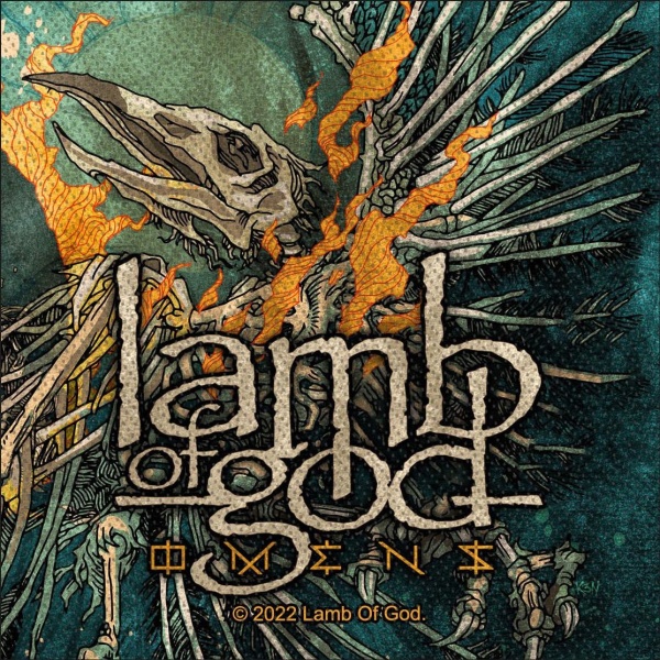 Lamb Of God Omens nášivka vícebarevný - RockTime.cz