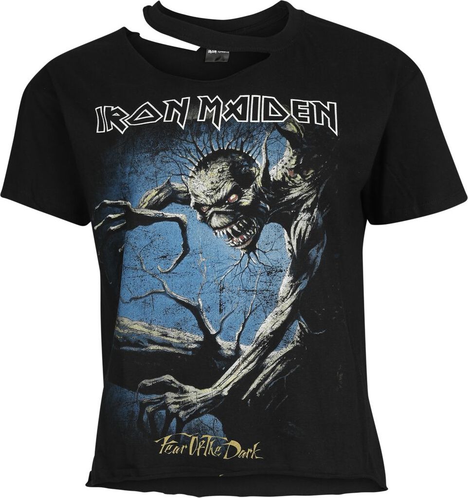 Iron Maiden Fear Of The Dark Dámské tričko černá - RockTime.cz