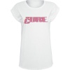 The Cure Pink Logo Dámské tričko bílá - RockTime.cz