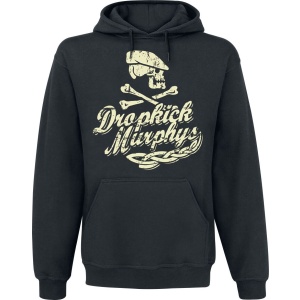 Dropkick Murphys Scully Skull Ship Mikina s kapucí černá - RockTime.cz
